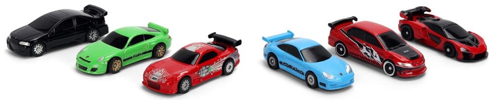 Fast & Furious 6er-Pack Nano Cars Image 3