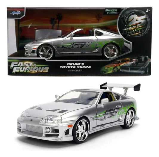 Fast & Furious Diecast Modell 1:24 Anniversary Brian's Toyota 19 cm Image