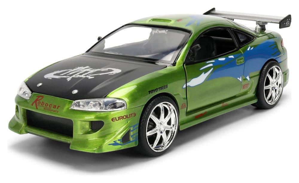 Fast & Furious Diecast Modell 1:24 Anniversary Mitsubishi 19 cm Image 1