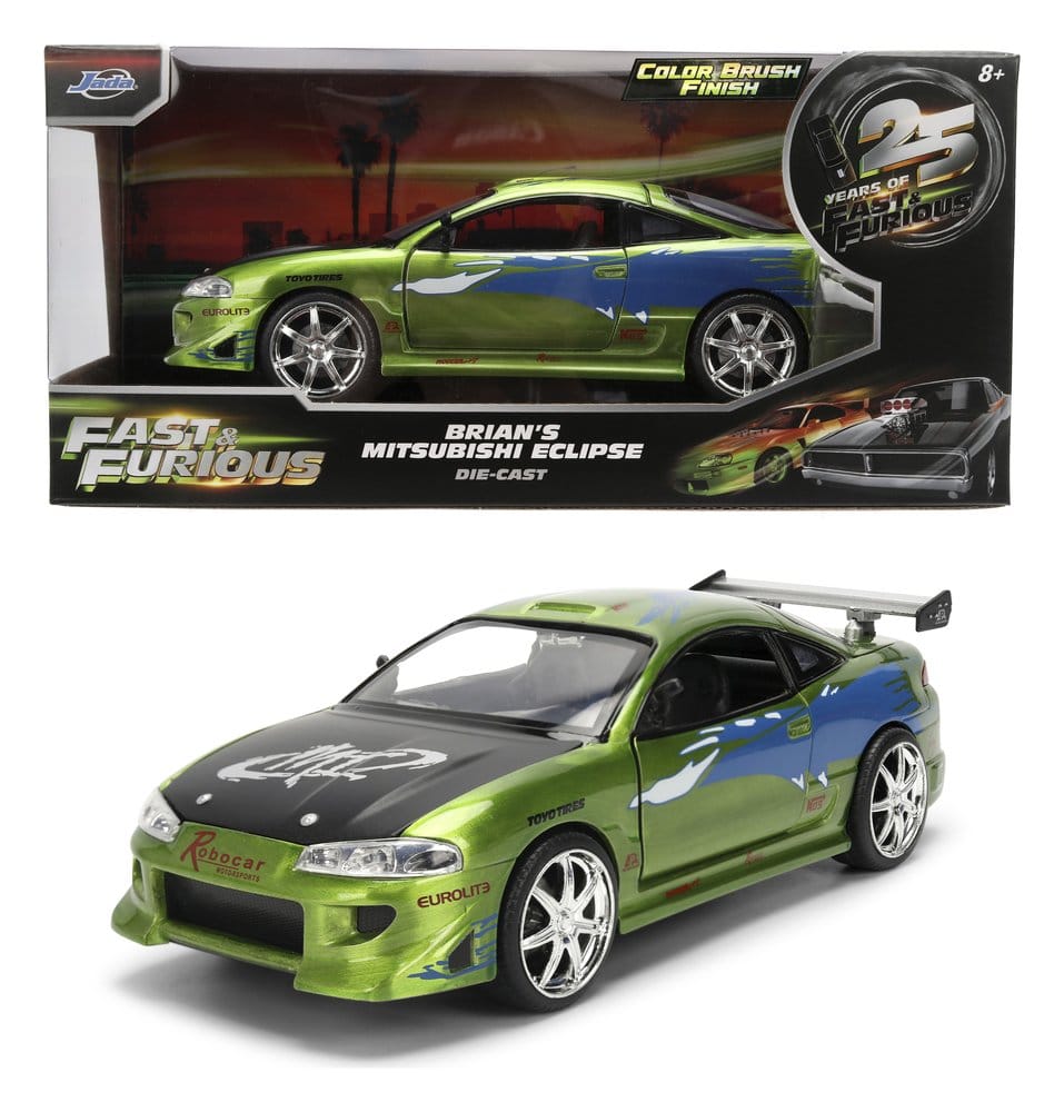 Fast & Furious Diecast Modell 1:24 Anniversary Mitsubishi 19 cm Image 2