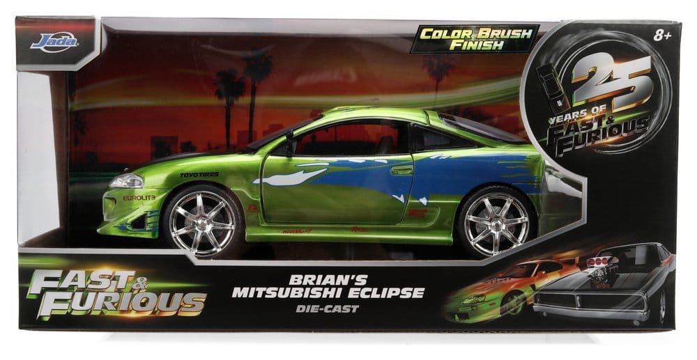 Fast & Furious Diecast Modell 1:24 Anniversary Mitsubishi 19 cm Image 12
