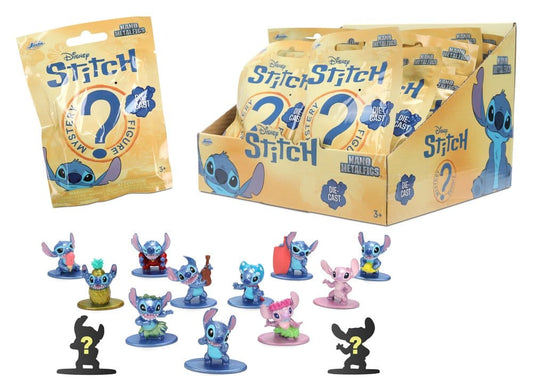 Lilo & Stitch Nanofigs Minifiguren Stitch Blind Box Display (24) Image