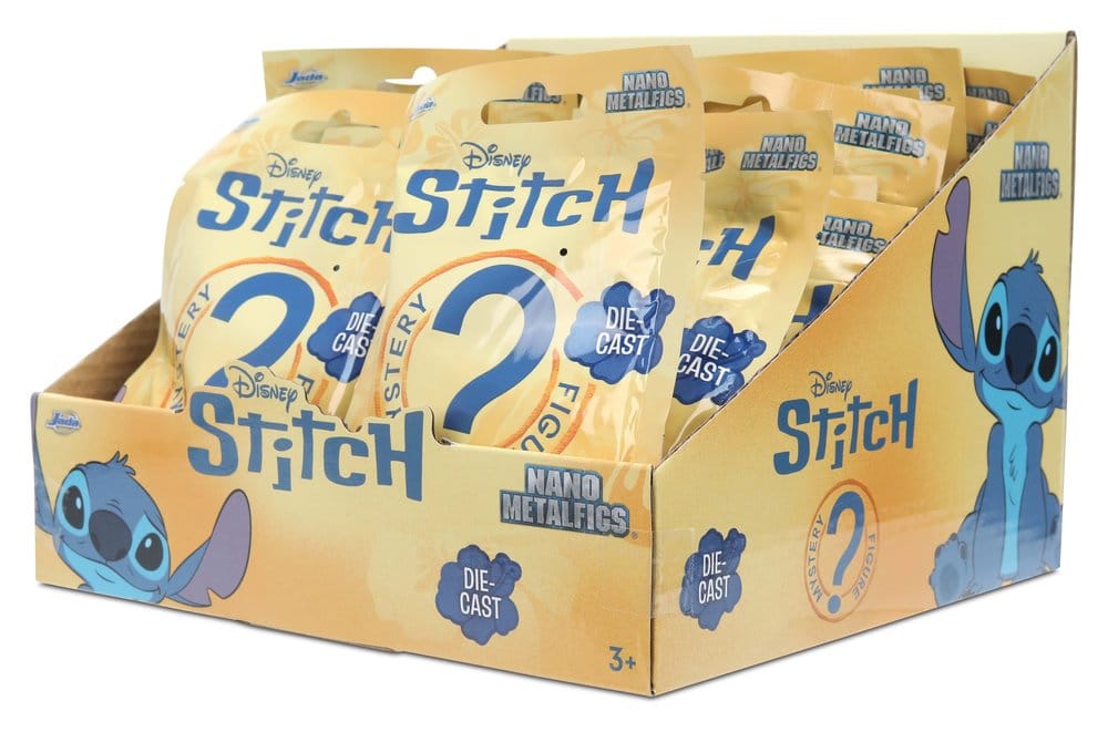 Lilo & Stitch Nanofigs Minifiguren Stitch Blind Box Display (24) Image 7