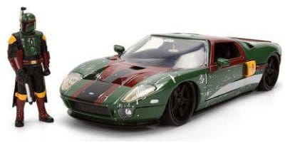 Star Wars Diecast Modell 1:24 Boba Fett 2005 Ford GT Image 1