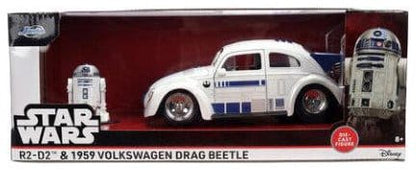 Star Wars Diecast Modell 1:24 R2-D2 1959 VW Drag Beetle Image 2