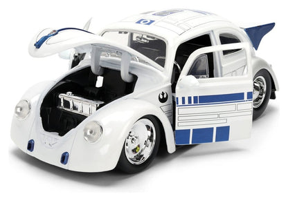 Star Wars Diecast Modell 1:24 R2-D2 1959 VW Drag Beetle Image 3