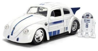 Star Wars Diecast Modell 1:24 R2-D2 1959 VW Drag Beetle Image 1