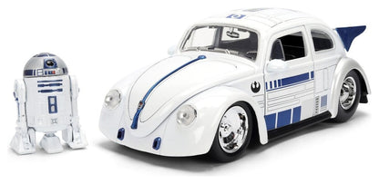 Star Wars Diecast Modell 1:24 R2-D2 1959 VW Drag Beetle Image 4