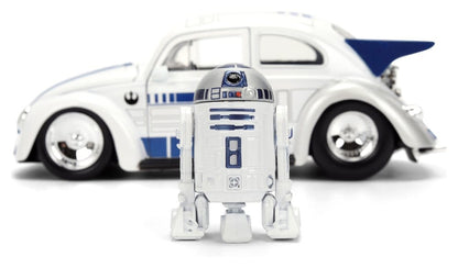 Star Wars Diecast Modell 1:24 R2-D2 1959 VW Drag Beetle Image 7
