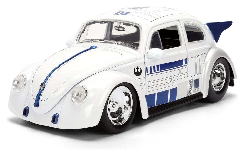 Star Wars Diecast Modell 1:24 R2-D2 1959 VW Drag Beetle Image 9