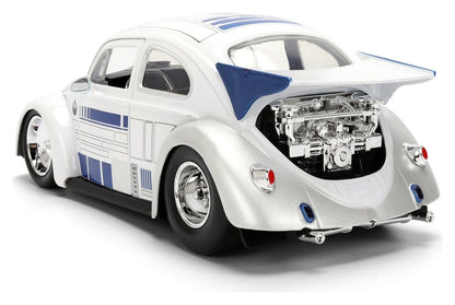 Star Wars Diecast Modell 1:24 R2-D2 1959 VW Drag Beetle Image 12