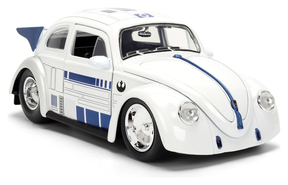 Star Wars Diecast Modell 1:24 R2-D2 1959 VW Drag Beetle Image 14