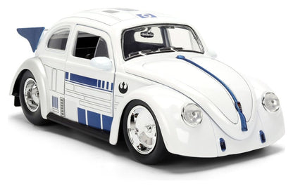 Star Wars Diecast Modell 1:24 R2-D2 1959 VW Drag Beetle Image 14