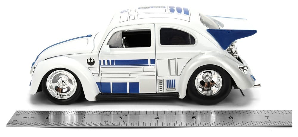 Star Wars Diecast Modell 1:24 R2-D2 1959 VW Drag Beetle Image 17