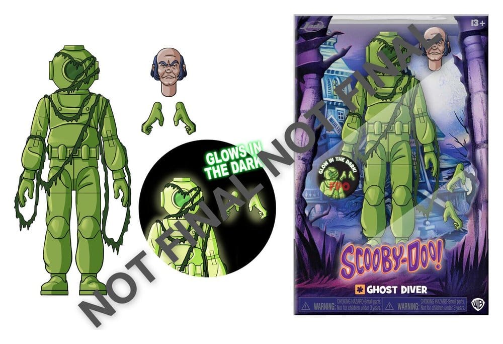 Scooby Doo Actionfigur Ghost Diver 16 cm Image