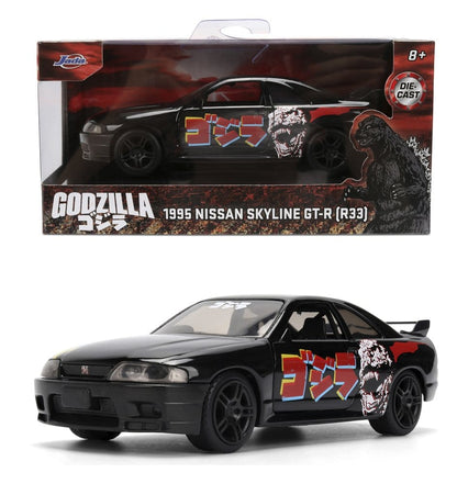 Godzilla Diecast Modell 1:32 Nissan Skyline GT-R R33 Sortiment (6) Image 2