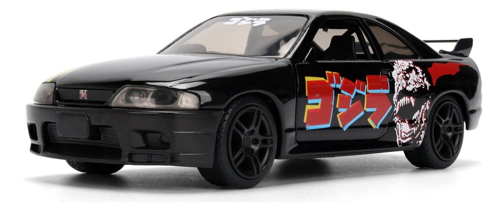 Godzilla Diecast Modell 1:32 Nissan Skyline GT-R R33 Sortiment (6) Image 4