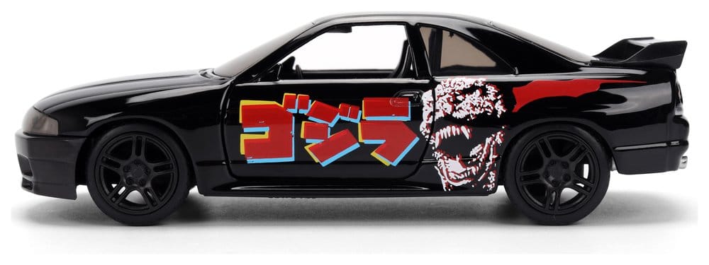 Godzilla Diecast Modell 1:32 Nissan Skyline GT-R R33 Sortiment (6) Image 5