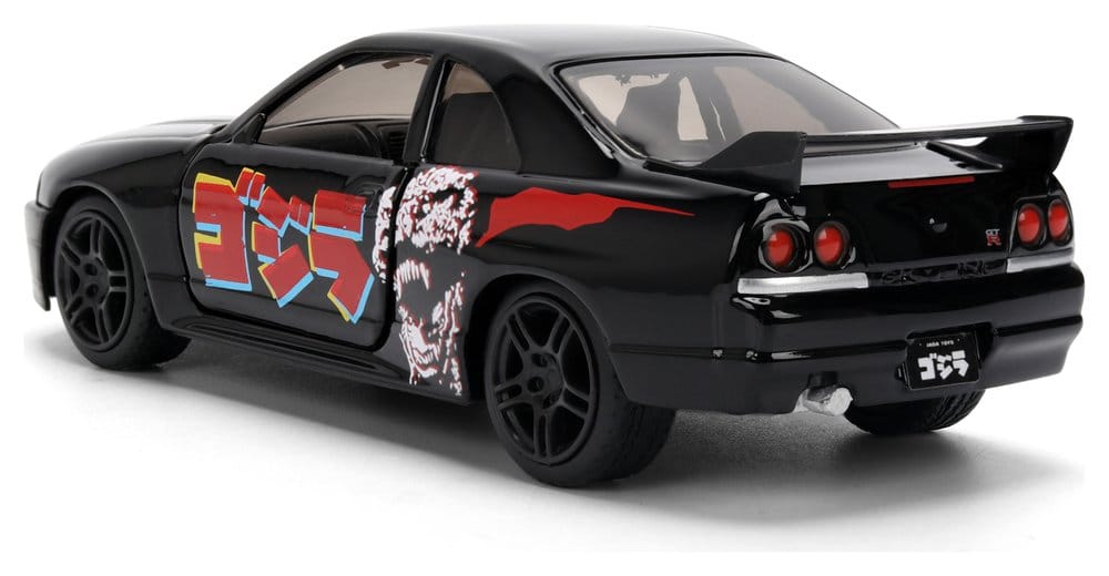 Godzilla Diecast Modell 1:32 Nissan Skyline GT-R R33 Sortiment (6) Image 6