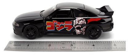Godzilla Diecast Modell 1:32 Nissan Skyline GT-R R33 Sortiment (6) Image 11