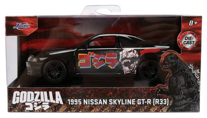 Godzilla Diecast Modell 1:32 Nissan Skyline GT-R R33 Sortiment (6) Image 12