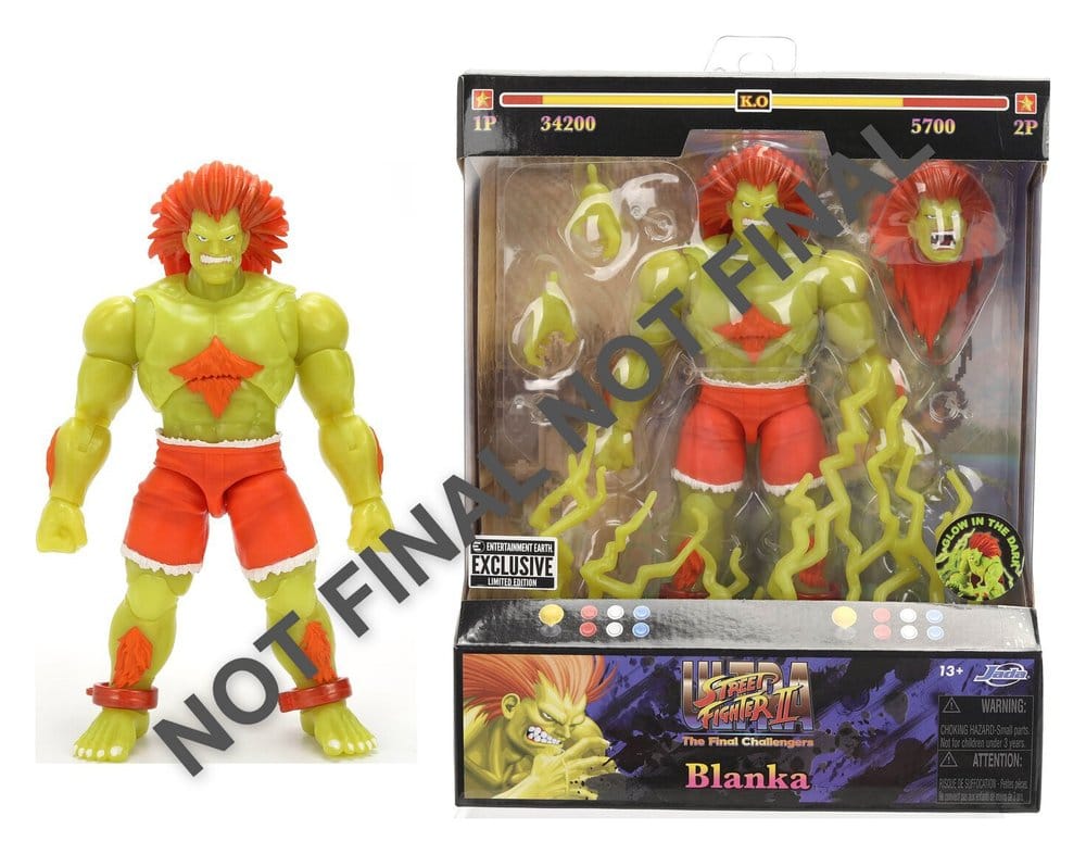 Street Fighter Actionfigur II Blanka GID 19 cm Image