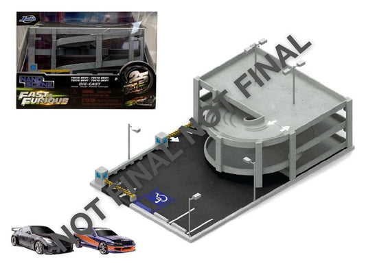 Fast & Furious Nano Scene Diorama Tokyo Drift Garage Image