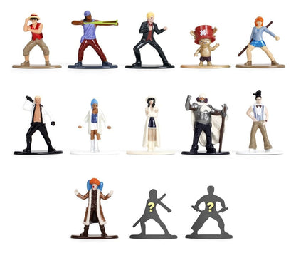One Piece Nano Metalfigs Minifiguren Blind Pack 5 cm Display (24) Image 1