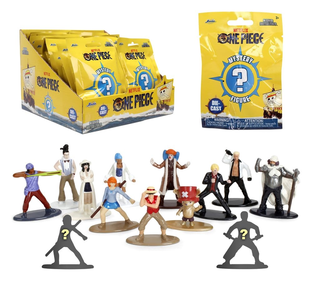 One Piece Nano Metalfigs Minifiguren Blind Pack 5 cm Display (24) Image 2