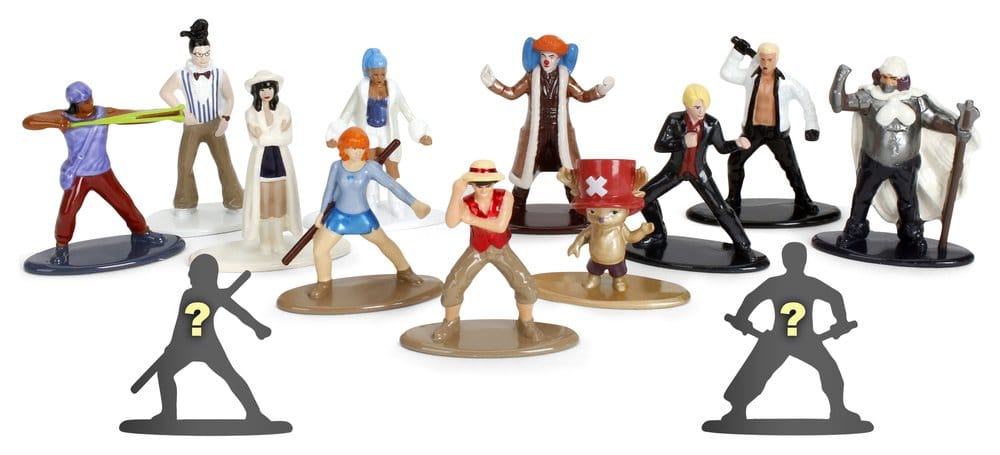 One Piece Nano Metalfigs Minifiguren Blind Pack 5 cm Display (24) Image 3