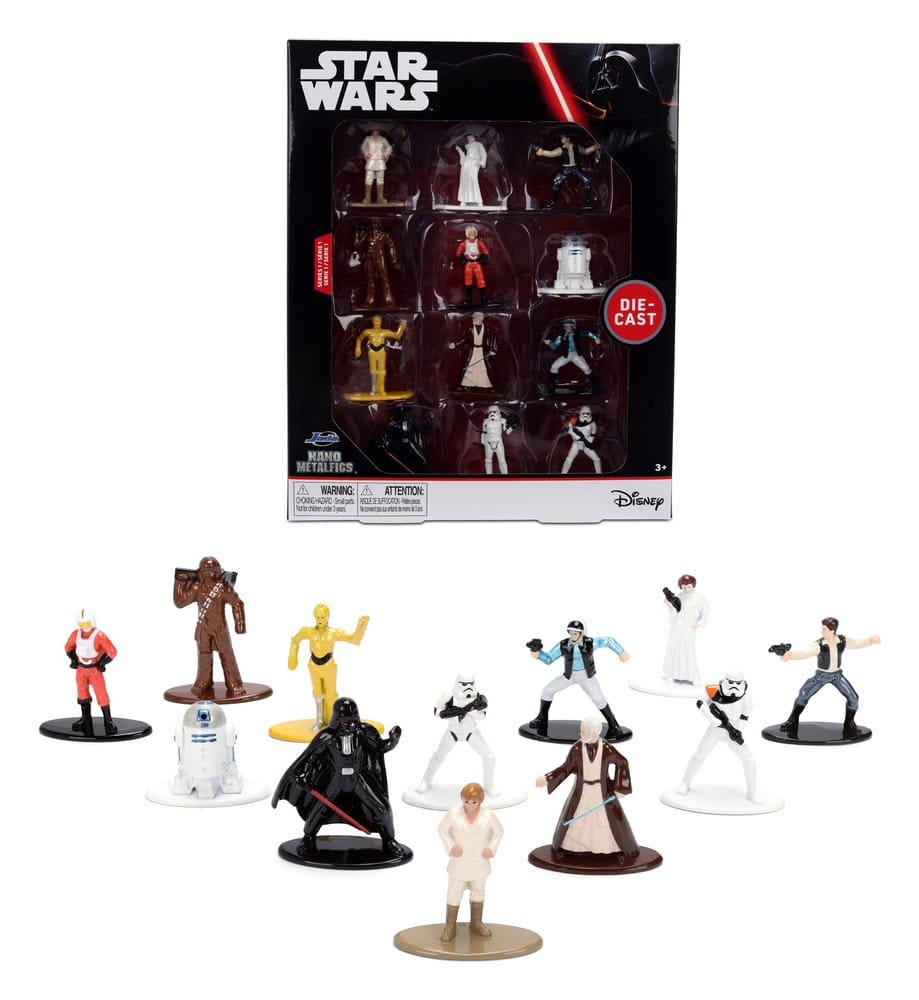 Star Wars Nano Metalfigs Minifiguren 12er-Pack Image