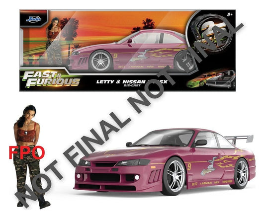 Fast & Furious Diecast Modell 1/24 1997 Nissan 240SX 9 cm Image