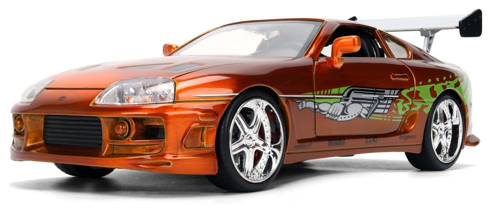 Fast & Furious Diecast Modell 1/24 Anniversary Toyota Supra 9 cm Image 3