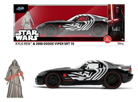 Star Wars Diecast Modell 1:24 Kylo Ren Dodge Viper SRT10 2008 Image