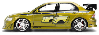 Fast & Furious Diecast Modell 1/24 Anniversary Mitsubishi 9 cm Image 5