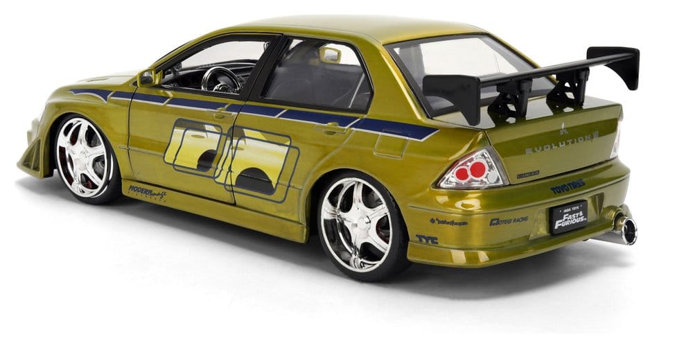 Fast & Furious Diecast Modell 1/24 Anniversary Mitsubishi 9 cm Image 6