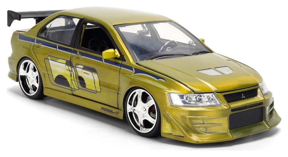 Fast & Furious Diecast Modell 1/24 Anniversary Mitsubishi 9 cm Image 8