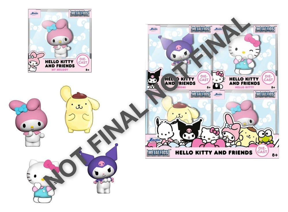 Sanrio Diecast Minifiguren Hello Kitty Wave 3 6 cm Display (12) Image
