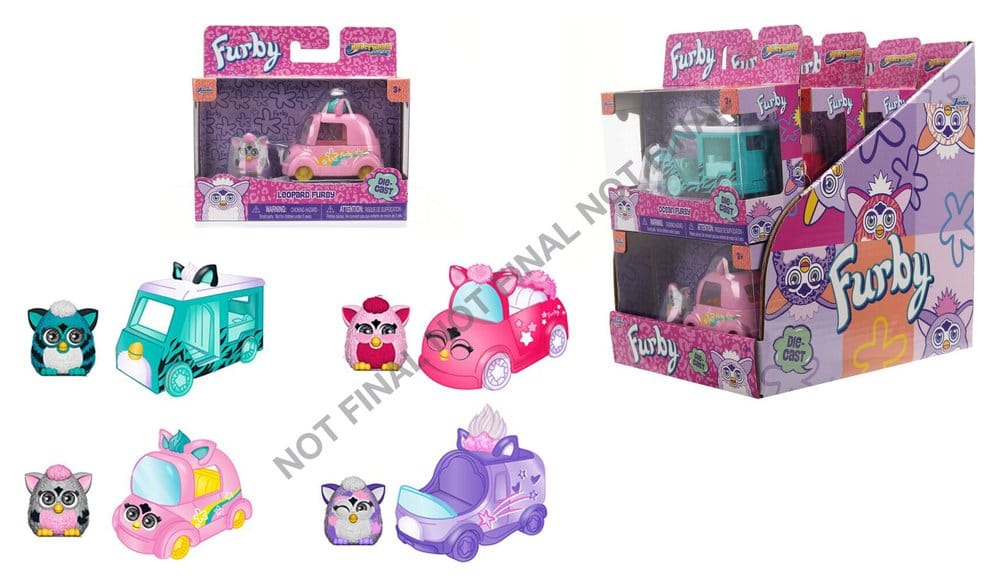 Furby Diecast Modelle 1/55 Wave 1 Sortiment (8) Image