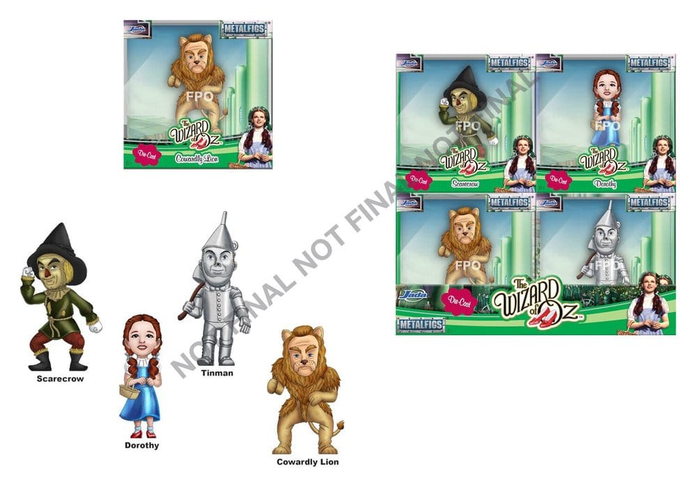 Der Zauberer von Oz Minifiguren Wave 1 7 cm Display (12) Image