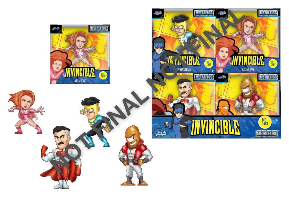 Invincible Minifiguren Wave 1 6 cm Display (12) Image