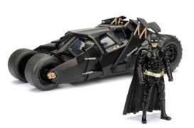 Batman The Dark Knight Diecast Modell 1/24 2008 Batmobile mit Figur Image
