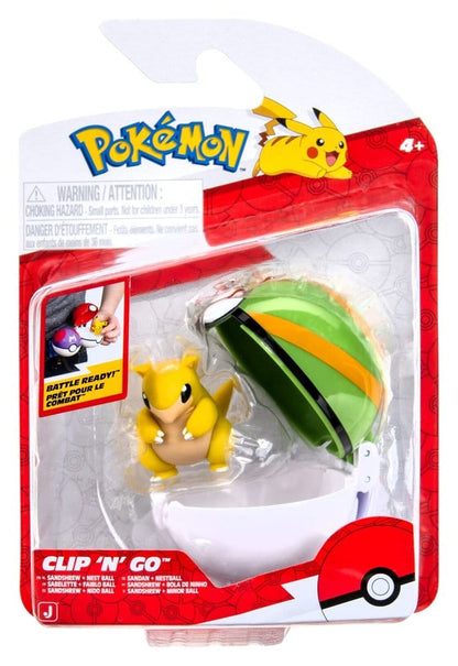 Pokémon Clip 'n' Go Minifiguren Poké Balls ver. 22 Sortiment (6) Image 3