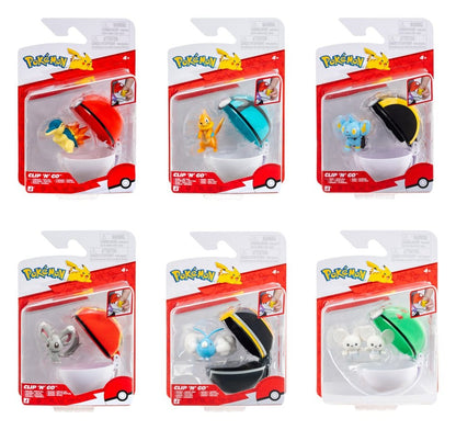 Pokémon Clip 'n' Go Minifiguren Poké Balls ver. 23 Sortiment (6) Image 2