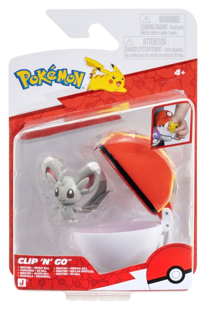 Pokémon Clip 'n' Go Minifiguren Poké Balls ver. 23 Sortiment (6) Image 5