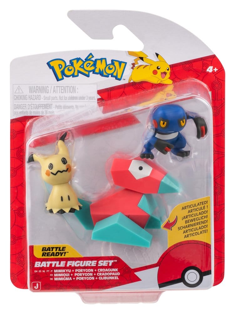 Pokémon Battle Figure Actionfiguren 3er Pack ver. 25 Sortiment (4) Image 2