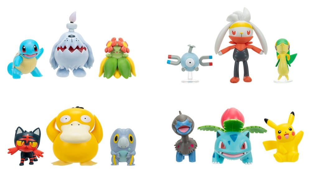 Pokémon Battle Figure Actionfiguren 3er-Pack ver. 29 Sortiment (4) Image 1