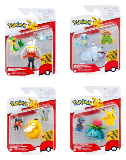 Pokémon Battle Figure Actionfiguren 3er-Pack ver. 29 Sortiment (4) Image 2