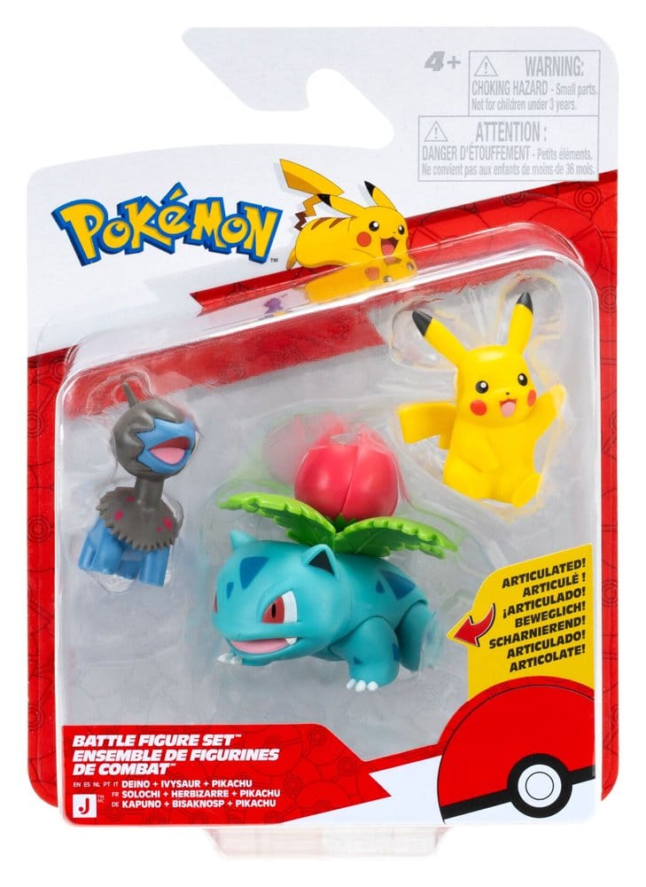 Pokémon Battle Figure Actionfiguren 3er-Pack ver. 29 Sortiment (4) Image 3