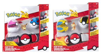 Pokémon Clip 'n' Go Gürtel-Set ver. 19 Sortiment (4) Image 1